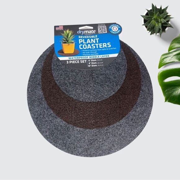 Plant Coasters | 3 Pack - Picture 1 of 2